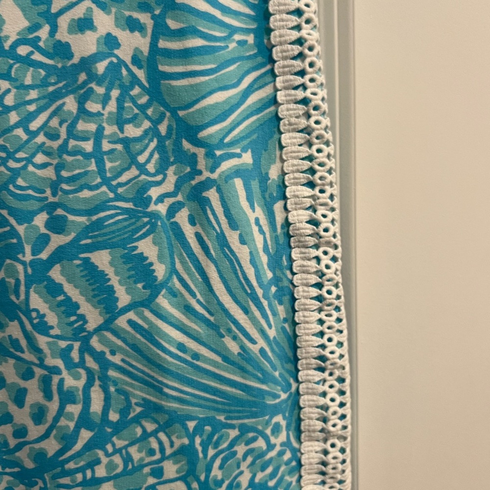 Lilly Pulitzer Turquoise Patterned Mini Dress - image 7